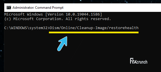 Dism Online Cleanup-Image restore health