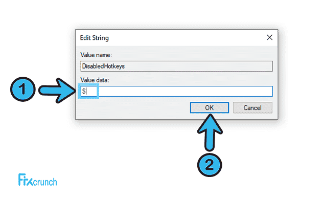 DisabledHotkeys edit string