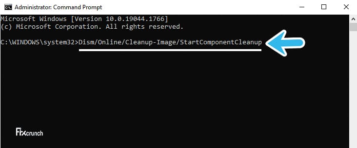 Dism Online Cleanup-Image Start Component Cleanup