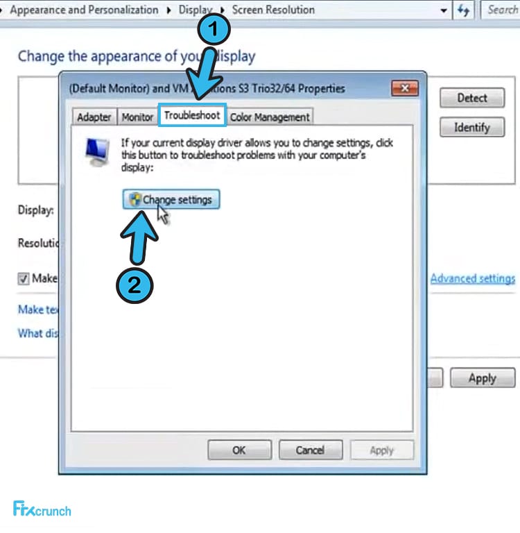 Monitor Troubleshoot