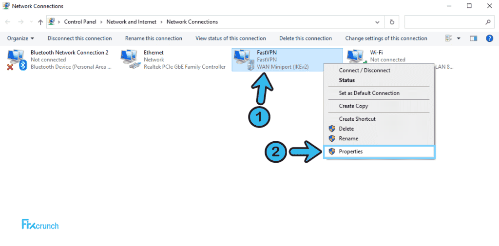 VPN Properties