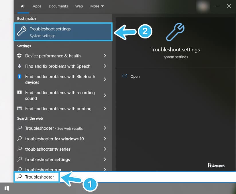 Windows Troubleshooter